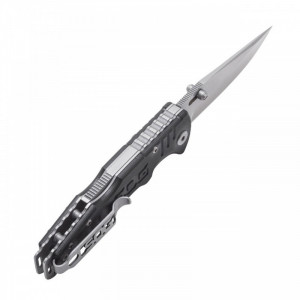 Cutit pliabil SOG Salute Mini Bead Blasted FF1001-CP, lama 8Cr13MoV, Lockback, maner G10, EDC Tactical Folder - Img 4