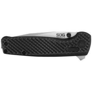 Cutit pliabil SOG Terminus XR S35VN, lama CPM S35VN, XR Lock, maner G10 si fibra de carbon, Flipper EDC Premium - Img 18