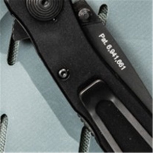 Cutit pliabil SOG Twitch II Black TWI12-CP, lama Drop Point AUS-8 Black TiNi, deschidere asistata S.A.T., Lockback, maner din aluminiu anodizat negru, EDC Premium - Img 12