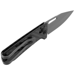 Cutit pliabil SOG Ultra XR Graphite 12-63-01-57, lama Clip Point CPM S35VN TiNi Graphite, XR Lock, Thumb Stud, maner Carbon Fiber, EDC Ultra Lightweight - Img 4