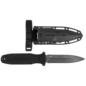Cutit tactic SOG Pentagon FX Blackout, otel CRYO CPM S35VN, lama 121 mm - Img 5
