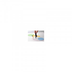Cutter circular tip compas OLFA CMP-1/DX Japonia, cercuri 1-15 cm, reglaj fin - Img 3