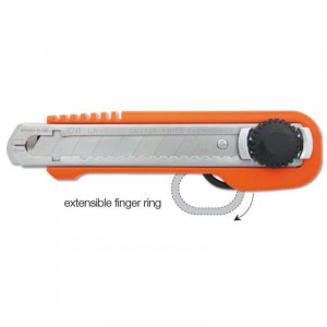 Cutter profesional heavy-duty KAI LP-200 Japonia, lama segmentata de 18 mm - Img 4