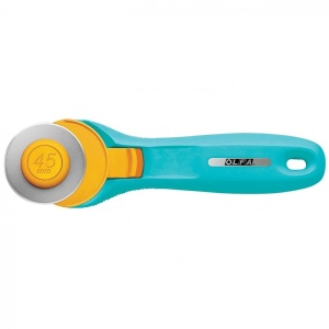 Cutter rotativ OLFA RTY-2/C AQUA Japonia, lama 45 mm