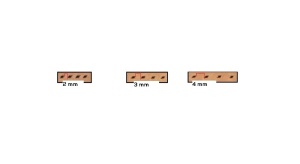 Dalta perforare sireturi cusatura pielarie, 4mm, Tandy Leather - Img 5