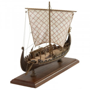 Drakkar viking-sec XVIII-XIX, Navomodel Amati, Scara 1:50, Lungime 44cm - Img 10
