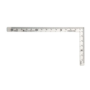 Echer tamplarie 15 cm cu finisaj lucios, Shinwa