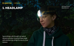 F07101G Lanterna breloc Crystal PRO Gri, Armytek - Img 10