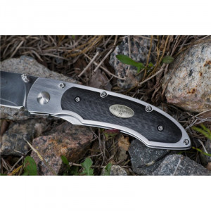 Fallkniven P3GcFc briceag premium cu lama 3G si maner fibra Carbon - Img 5