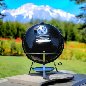 Gratar camping pe carbuni de tip kettle Slow 'N Sear® SNS GRILLS 45 CM - Img 4