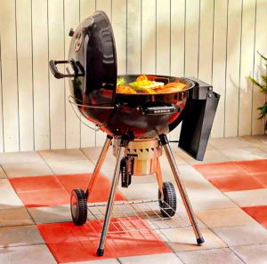 Gratar si smoker pe carbuni de tip kettle Slow 'N Sear® SNS GRILLS 56 CM - Img 11