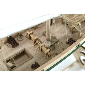 Joanca piratereasca secolele XVIII-XIX, Navomodel Amati, Scara 1:100, Lungime 40cm - Img 17