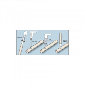 Lama de schimb pentru cepuitoare de 5/8" la 1" Veritas Tools. - Img 7