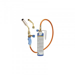 Lampa de lipit cu gaz Turbo de Luxe 2000, furtun 1,5m , include 1 butelie