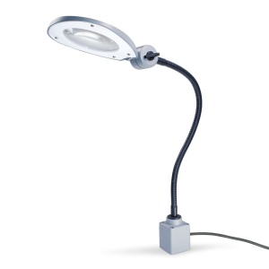 Lampa de lucru profesionala CENALED LENS AC cu lupa, cu braț flexibil - Img 24