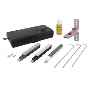 Lansky Natural Arkansas Sharpening System - Set Sistem ascutire de precizie a cutitelor cu 3 pietre naturale Arkansas - Img 8