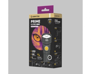 Lanterna EDC Armytek Prime C2 Pro Max Warm 4000 lm cu acumulator 21700 inclus - Img 5