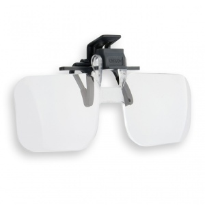 Lentile de marire Clip and Flip, +4 dioptrii de tip clip-on si flip-up, Carson - Img 2
