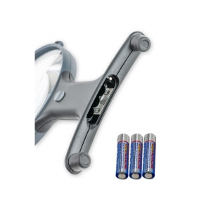 Lupa hands-free MagniShine, putere 2x cu leduri - Carson - Img 2