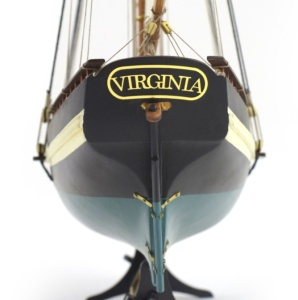 Navomodel American Schooner Virginia, scara 1:41 - Aertesania Latina - Img 9