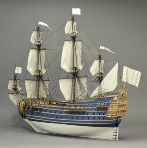 Navomodel nava de razboi Soleil Royal, scara 1:72 - Artesania Latina - Img 5