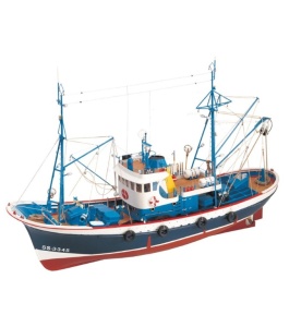 Navomodel Noua Tuna Boat Marina II, scara 1:50 Model din lemn Kit barca de pescuit - Artesania Latina - Img 1