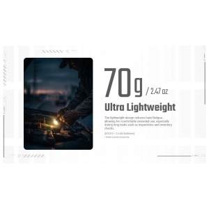 Nitecore EDC07, Lanterna Mana Subtire 1500 Lumeni - Img 4