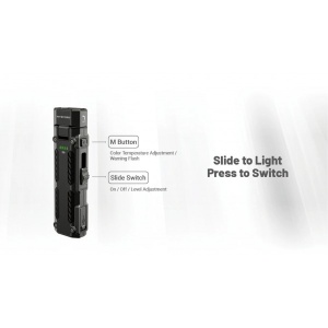 Nitecore EDC09, Lanterna Mana 1600 Lumeni Rotativa - Img 10