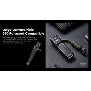 Nitecore EDC23, Lanterna EDC Ultra-Subtire 2500 Lumeni - Img 19
