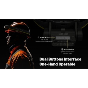 Nitecore HC70 UHE, Lanterna Frontala 1600 Lumeni - Img 17