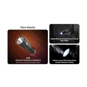 Nitecore MT1C Pro, Lanterna EDC Tactica 1000 Lumeni - Img 16