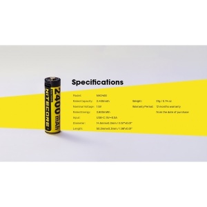 Nitecore NH2400 Set 4 Acumulatori AA USB-C - Img 11