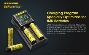 Nitecore UM2 - Incarcator USB Inteligent 2 Sloturi - Img 6