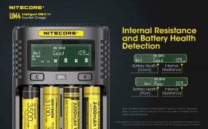 Nitecore UM4 - Incarcator USB Inteligent 4 Sloturi - Img 8