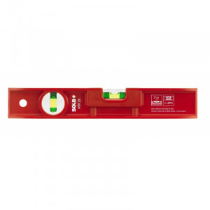 Nivela din plastic PTF 25 2 bule, SOLA - Img 2