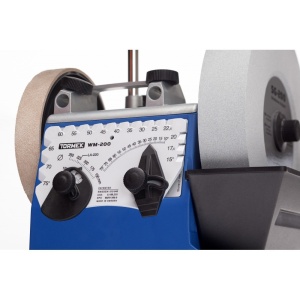 Pachet masina ascutit/polizat, Tormek T-4 Original cu dalta Kirschen (20 mm) si atasament ascutire SE-77 Square Edge Jig - Img 6