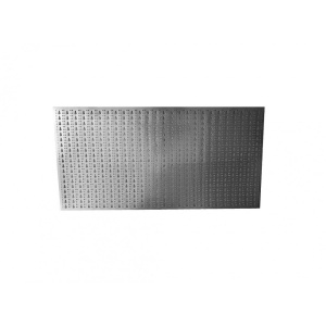 Panou perforat orizontal din INOX, 1000x500mm cu set 25 carlige metalice - Img 8