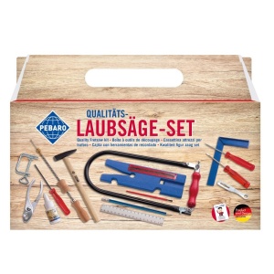 Pebaro 925P, Set traforaj, burghiu + masa de taiat cu locas de fixare + set extins de unelte - Img 1