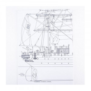Planuri constructie navomodel Amati, Amerigo Vespucci - Img 3