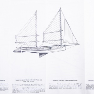 Planuri constructie navomodel, Sharpie, Amati Italia - Img 4