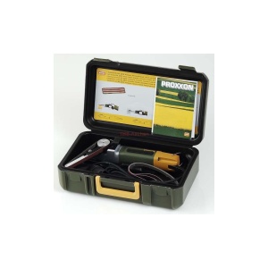 Proxxon 28536, Minislefuitor de tip curea BS/E, cap oscilant, 225-450 rpm, 80W, + geanta si accesorii - Img 13