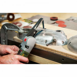 Proxxon 29830, Masina de slefuit pentru tevi cu acumulator RBS/A, 200-700 rpm, + 1x Acuu, incarcator, geanta si accesorii - Img 5