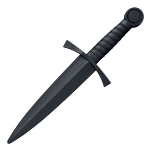 Pumnal de antrenament Cold Steel Medieval Training Dagger CS-92RDAG, Santoprene, pentru tehnici HEMA si arte martiale