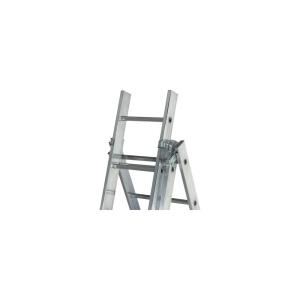 Scara multifunctionala Classik aluminiu 3x11 trepte - Img 5