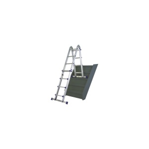 Scara profesionala telescopica WERNER aluminiu 4x4 trepte - Img 2