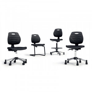 Scaun profesional Softy PU ASYN, mecanism asincron poliuretan - Img 3