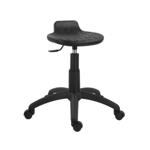Scaun profesional Work TAB, taburet rotativ poliuretan - Img 7