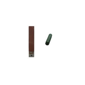 SDPMP1 Strop cu doue fete din piele pentru ascutire cu maner plat cu pasta de ascutire Chrox/Dialux Verde - Img 2