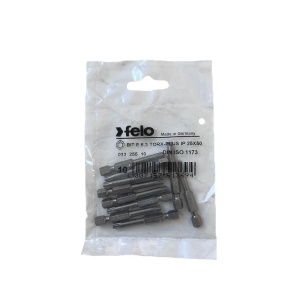 Set 10 biti Felo, seria Industrial profil Torx Plus, E6.3, IP25, 50mm - Img 1