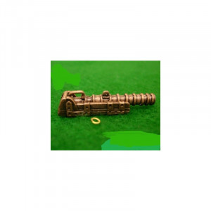 Set 10 tunuri cu afet de tip spaniol pentru navomodele, 22mm, Amati - Img 3